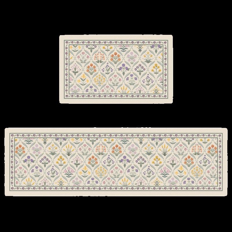 法式沫汐厨房皮革地垫防水防油免洗防滑门厅地毯可擦洗家用脚垫子,淘宝优惠券,粉丝福利购,淘宝优惠卷