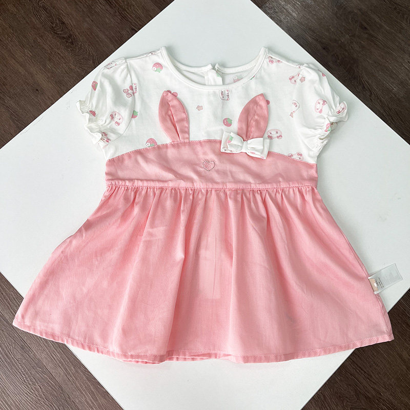 女童夏季短袖连衣裙需搭配打底裤穿 宝宝公主裙纯棉洋气小童,淘宝优惠券,粉丝福利购,淘宝优惠卷