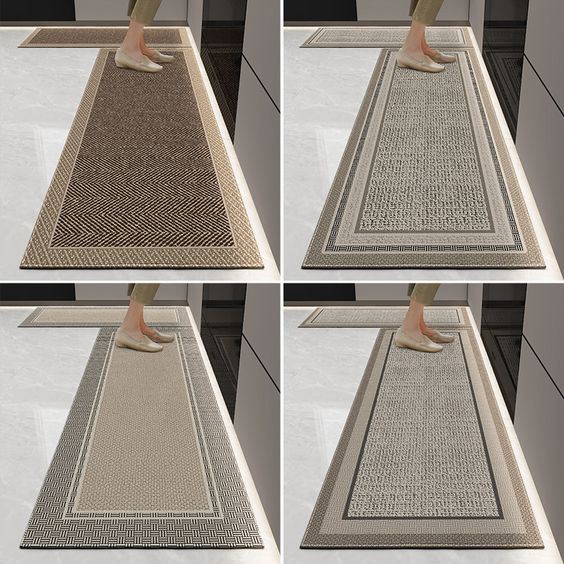 厨房地垫防水防油防尘耐磨长条门垫脚垫2024新款防水垫子耐脏地毯,淘宝优惠券,粉丝福利购,淘宝优惠卷
