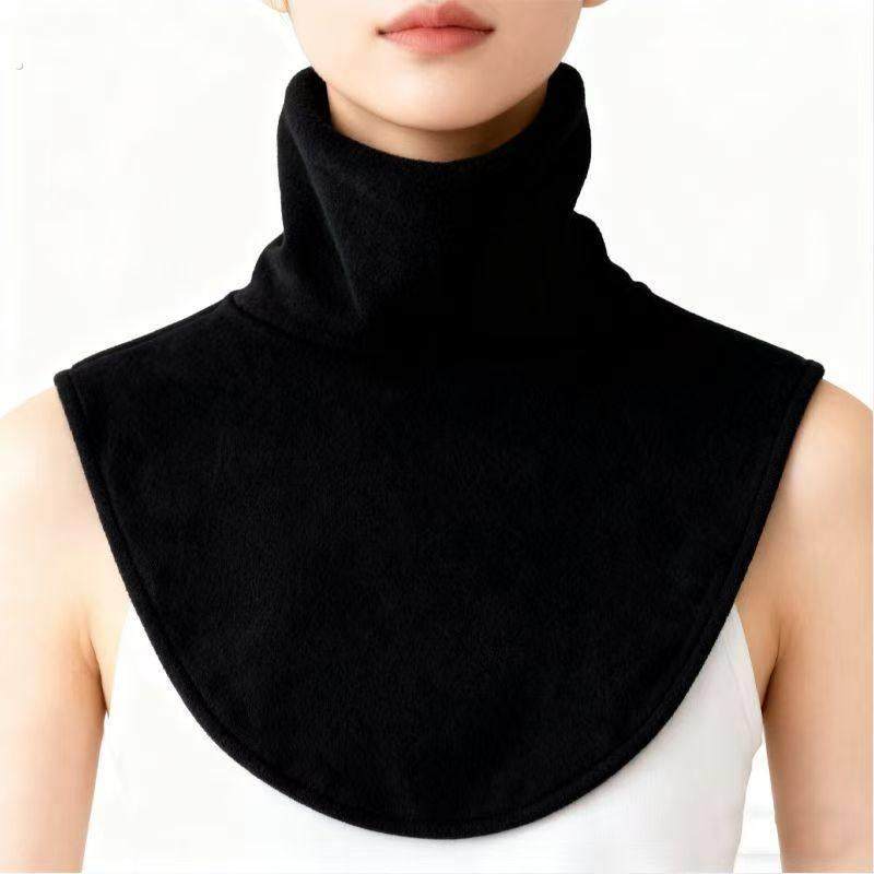 男女德绒假领子新款围脖百搭卫衣毛衣领高领保暖护颈椎脖套秋冬季,淘宝优惠券,粉丝福利购,淘宝优惠卷