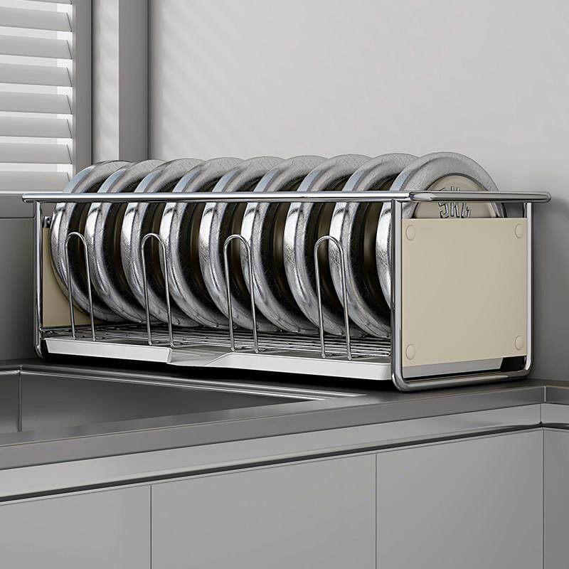 Kitchen dish rack, drain rack, chopstick cage, dish cup storage rack, multi-functional dish rack, sink side rack