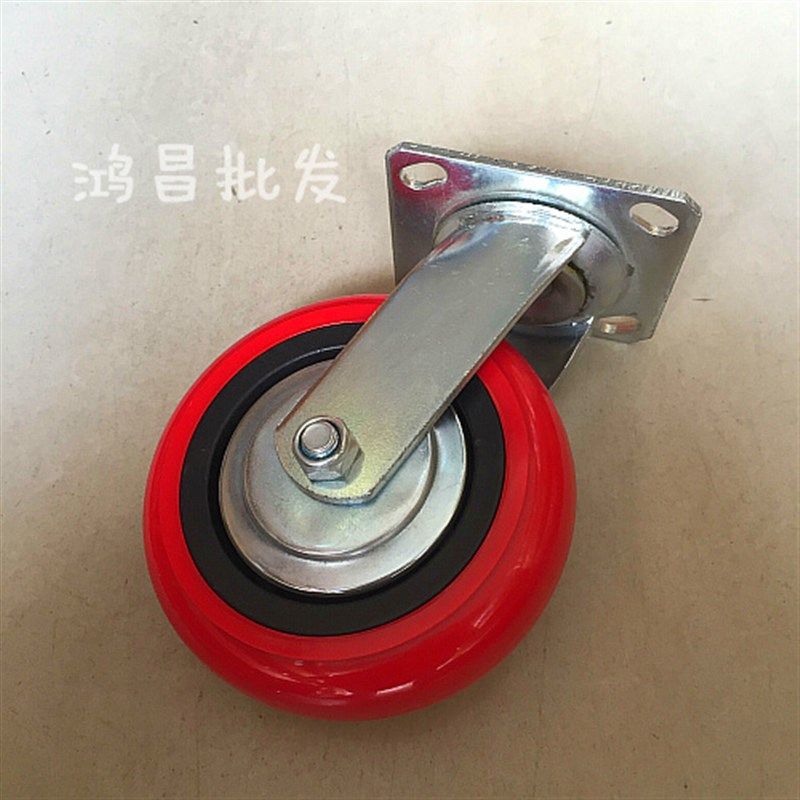 脚轮 万向轮 超重型6寸活动万向韩式轮静音耐磨轮子 角铁车专用轮,淘宝优惠券,粉丝福利购,淘宝优惠卷
