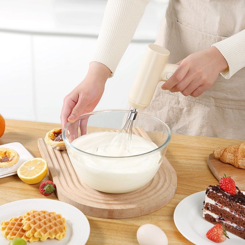 电动打蛋器充电型家用打发奶油烘焙专用打蛋新款搅拌器小型打泡器,淘宝优惠券,粉丝福利购,淘宝优惠卷