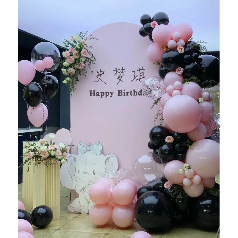 18岁成人礼生日布置Kt板背景气球场景装饰粉色惊喜背景墙,淘宝优惠券,粉丝福利购,淘宝优惠卷