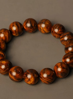 枫博士海南黄花梨瘤疤降香手串