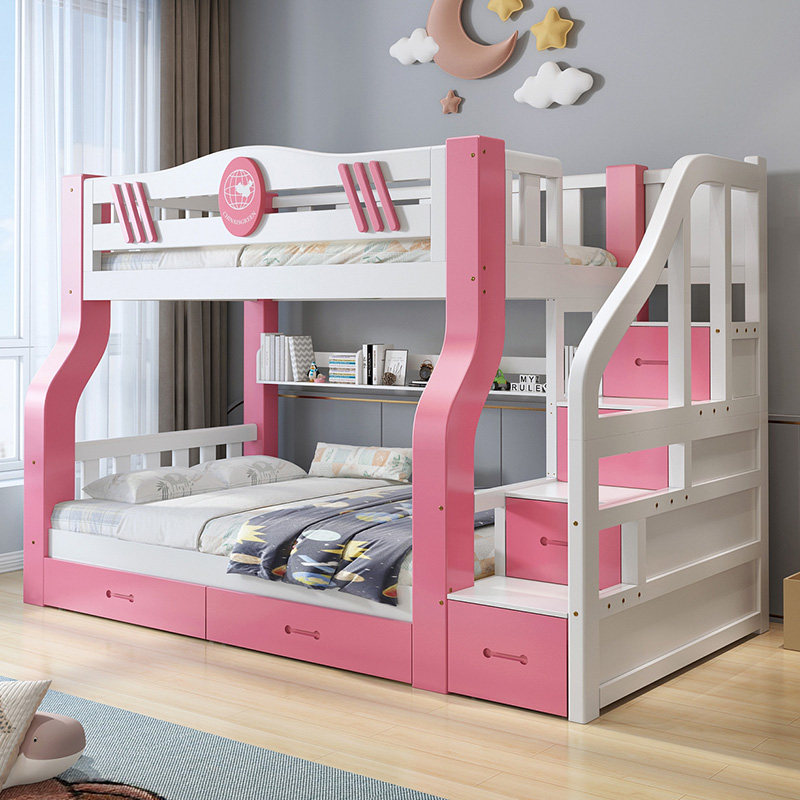 上下床双层床两层高低床大人上下铺木床全实木子母床小户型儿童床,淘宝优惠券,粉丝福利购,淘宝优惠卷