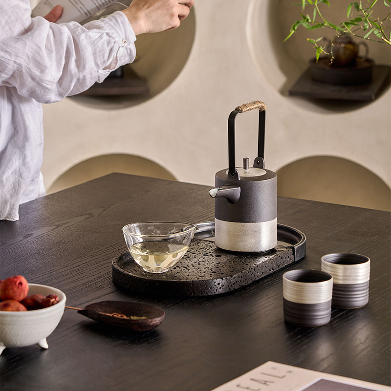 邸高家居 新中式样板间客厅酒柜展示架家饰软装搭配套装茶架摆件,淘宝优惠券,粉丝福利购,淘宝优惠卷