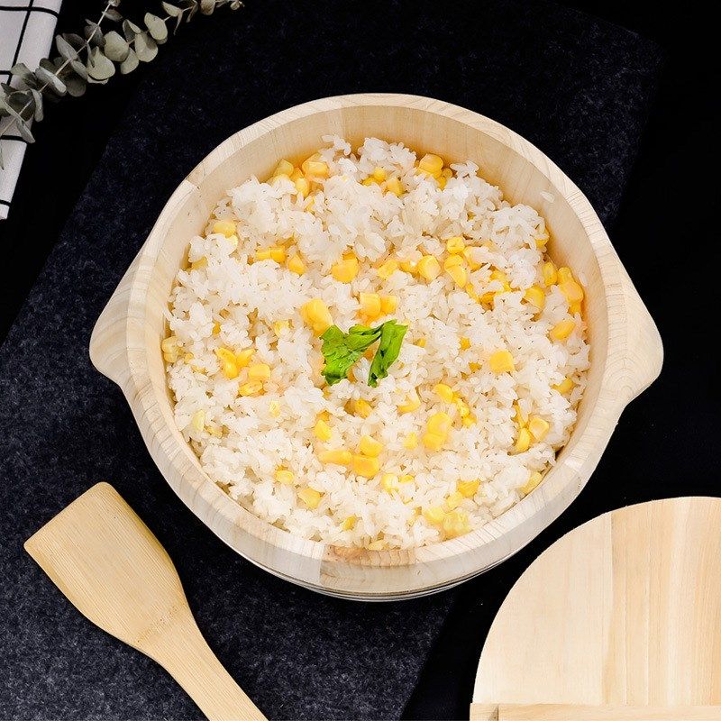 蒸饭木桶甑子纯手工蒸米饭桶餐厅大木桶饭蒸笼竹制家用杉木,淘宝优惠券,粉丝福利购,淘宝优惠卷