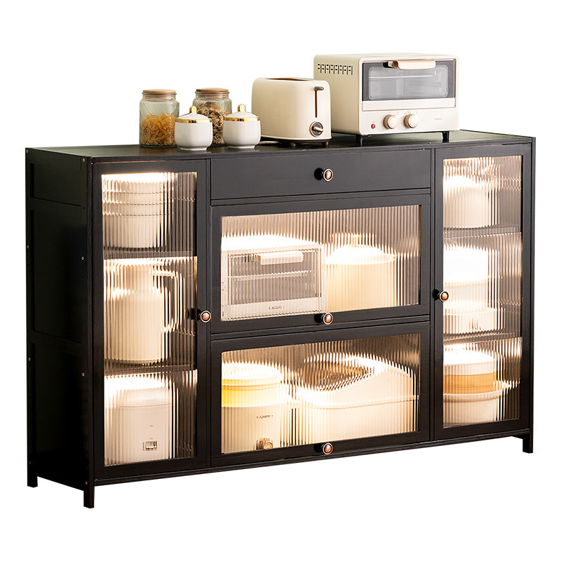 厨房置物架多层收纳层架子餐柜微波炉碗碟调料用品大全家用多功能,淘宝优惠券,粉丝福利购,淘宝优惠卷