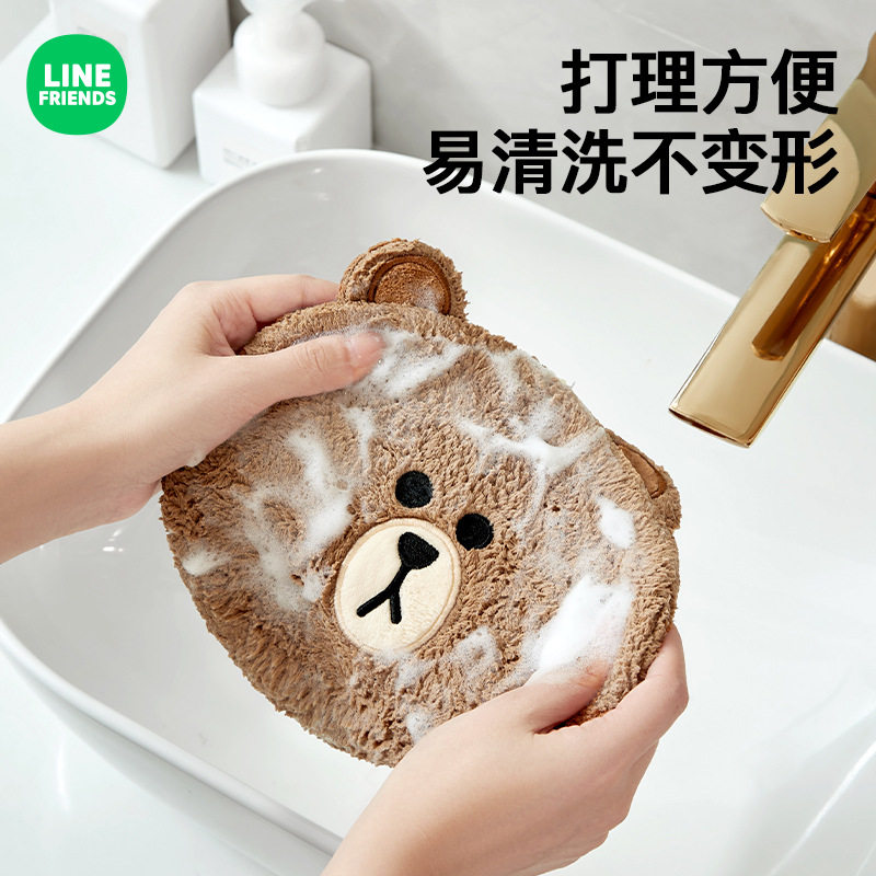 可爱擦手巾厨房擦手毛巾吸水不掉毛加厚手布化妆室挂式洗手方巾,淘宝优惠券,粉丝福利购,淘宝优惠卷