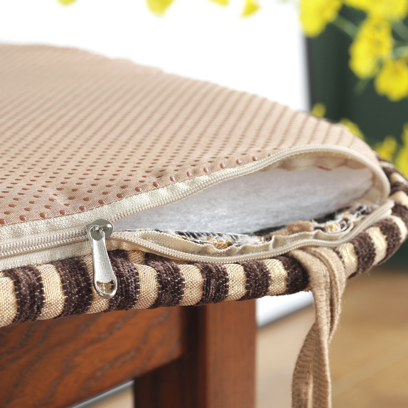 欧式加厚冬季餐椅垫毛绒通用椅子垫椅垫秋冬座垫可拆洗有绑带坐垫,淘宝优惠券,粉丝福利购,淘宝优惠卷