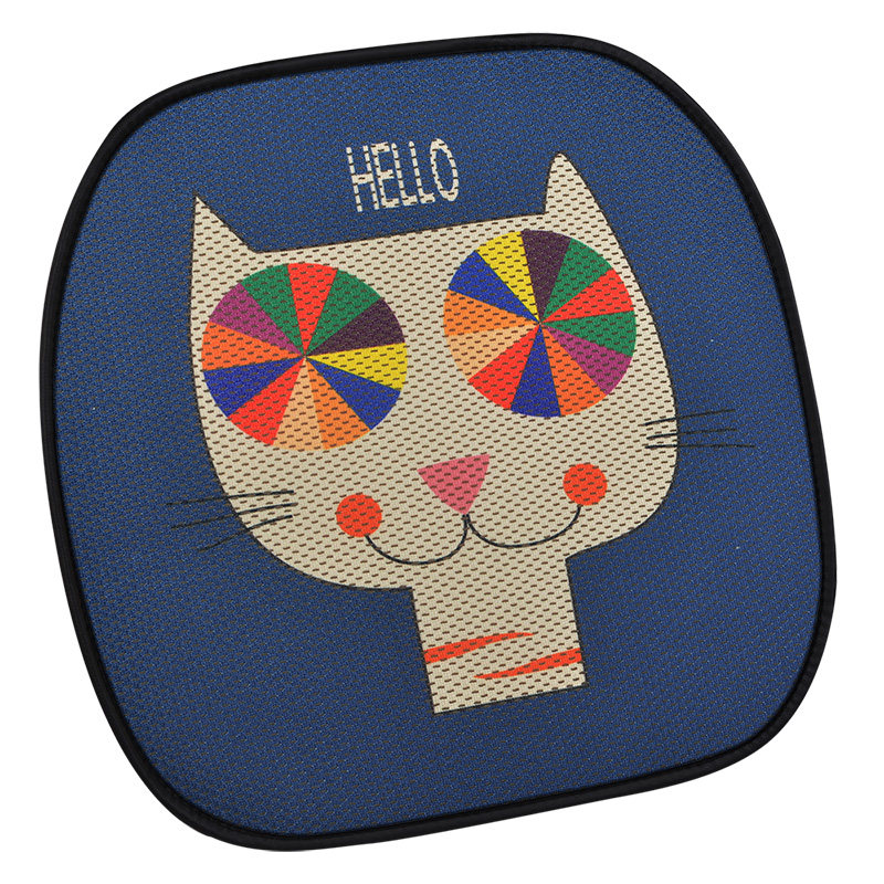 卡通汽车坐垫凉垫夏季单片无靠背车垫子冰丝可爱汽车座垫四季通用,淘宝优惠券,粉丝福利购,淘宝优惠卷