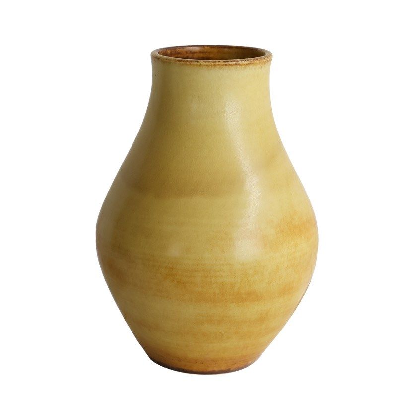 油画风陶瓷花瓶高级感艺术美学创意复古陶罐花瓶摆件客厅插花孤品,淘宝优惠券,粉丝福利购,淘宝优惠卷