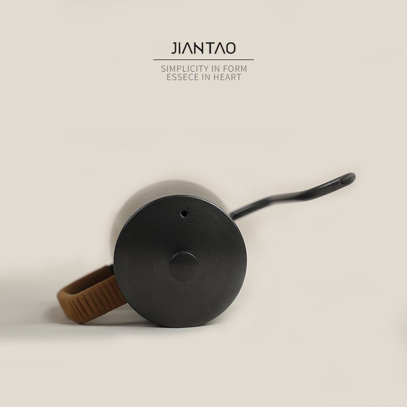 简陶手冲咖啡壶挂耳咖啡长嘴壶细口防烫把手304不锈钢冲泡壶带盖,淘宝优惠券,粉丝福利购,淘宝优惠卷