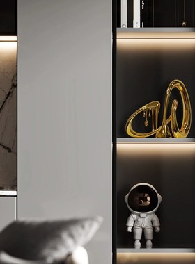 售楼部展厅大型抽象电镀水滴雕塑商场门店玻璃钢落地开业艺术摆件