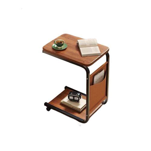 可移动小茶几小桌子客厅家用置物架简约现代小推车沙发边几床边桌 - 图3