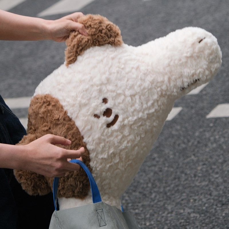 DTMOON 加厚加大抱枕糯米糍布丁靠枕护腰支撑办公室舒适腰靠腰枕,淘宝优惠券,粉丝福利购,淘宝优惠卷