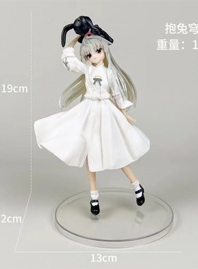 机箱手办动漫摆件缘之空春日野穹妹站姿二次元美少女电脑显卡装饰