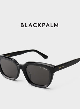 BLACKPALMCanal方框通勤墨镜
