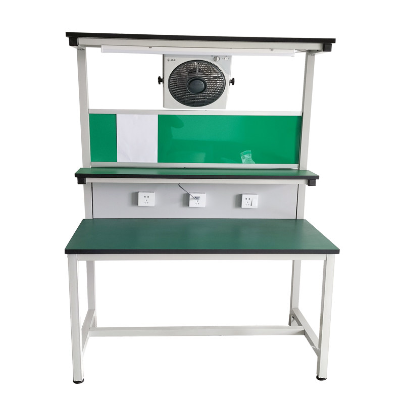 防静电工作台带灯带风扇工厂车间流水线检验桌实验操作手机维修台,淘宝优惠券,粉丝福利购,淘宝优惠卷