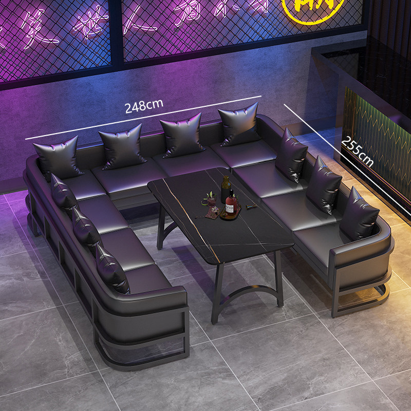 复古酒吧桌椅组合清吧工业风餐馆小酒馆咖啡厅烧烤店餐桌卡座沙发,淘宝优惠券,粉丝福利购,淘宝优惠卷