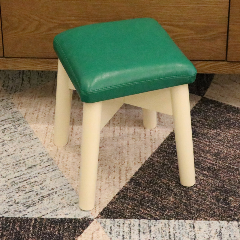 小凳子家用时尚圆凳子实木小板凳创意皮凳沙发凳成人软凳茶几矮凳,淘宝优惠券,粉丝福利购,淘宝优惠卷