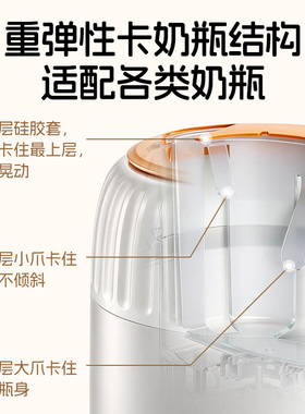 蓝小狸婴儿保温摇奶器电动