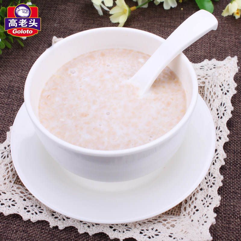 高老头牛奶高钙燕麦片660g营养早餐速食懒人食品上班族冲饮冲泡