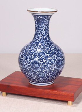 实木底座托架加高垫高红木花瓶花盆香炉佛像工艺品摆件财神新中式