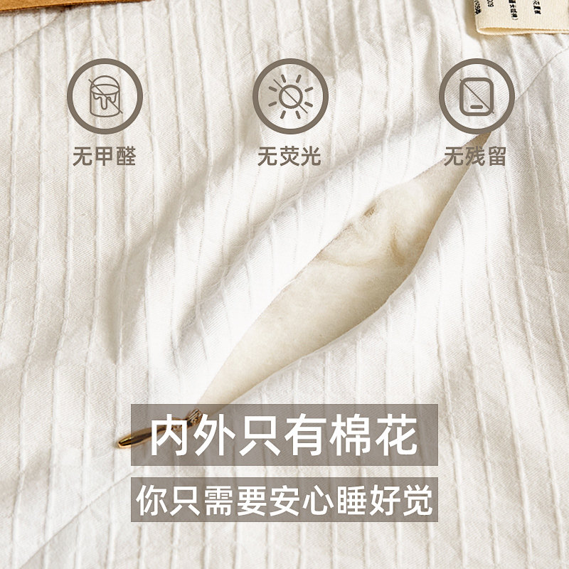 天然棉花香丨A类纯棉凉被被芯 全棉被子加厚保暖春秋被冬被四季被,淘宝优惠券,粉丝福利购,淘宝优惠卷