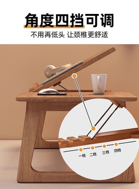 实木折叠床上电脑桌宿舍小桌子
