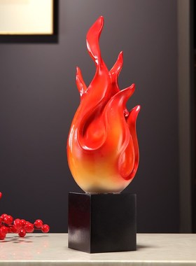 红红火火招财摆件家居酒柜玄关电视柜办公室桌面装饰开业乔迁礼品