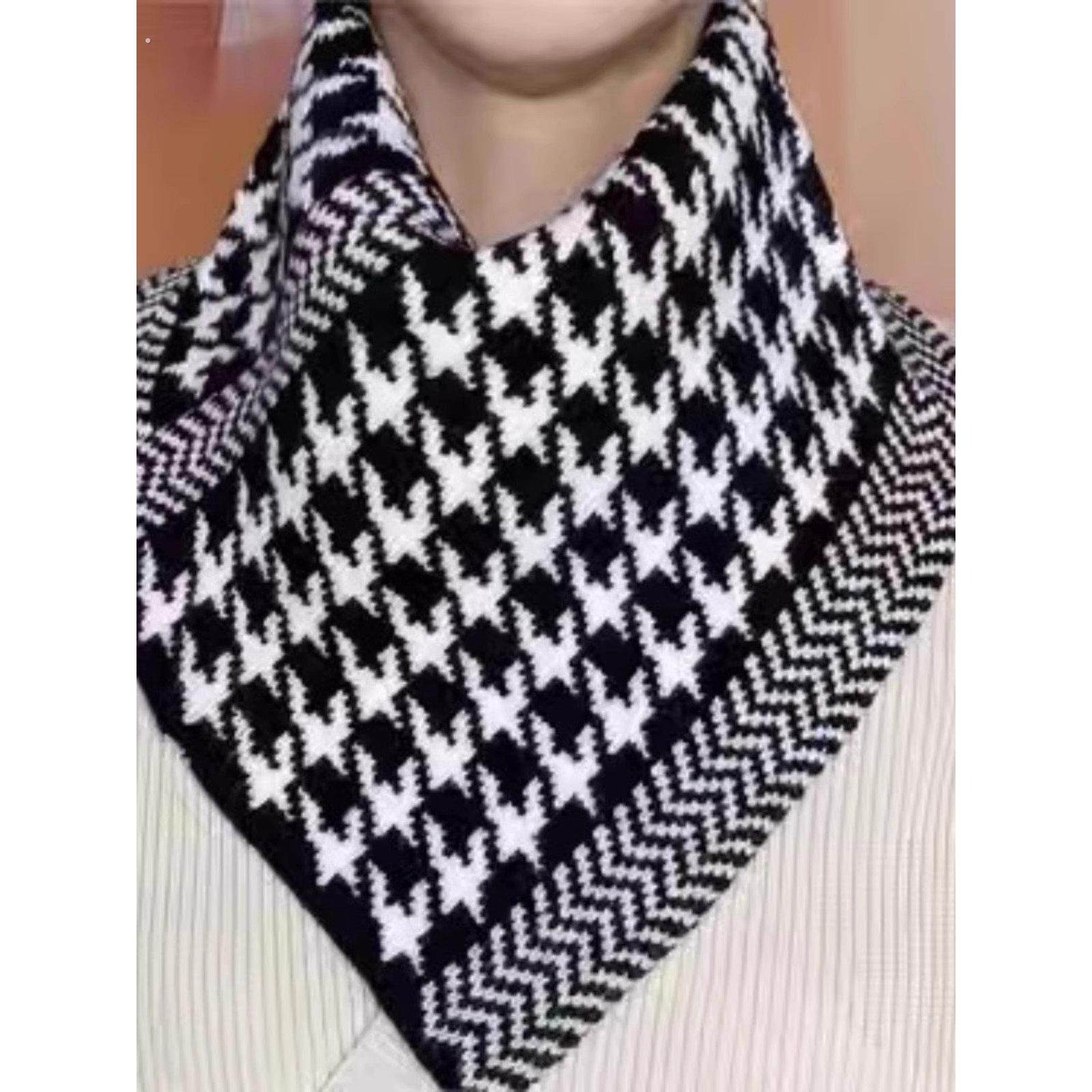 千格鸟三角围巾围脖护颈假领套头脖套套头保暖男女通用三角巾秋冬,淘宝优惠券,粉丝福利购,淘宝优惠卷