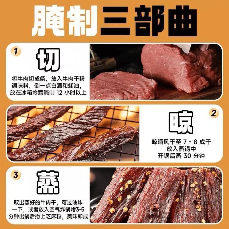 牛肉干腌制料家用自制手撕牛肉鸡肉猪肉干腌料零食小吃香辣解馋-Q,淘宝优惠券,粉丝福利购,淘宝优惠卷