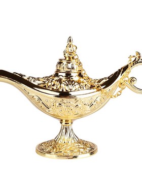 聚缘阁许愿灯阿拉丁神灯典工艺品欧式酒柜装饰创意摆件道具