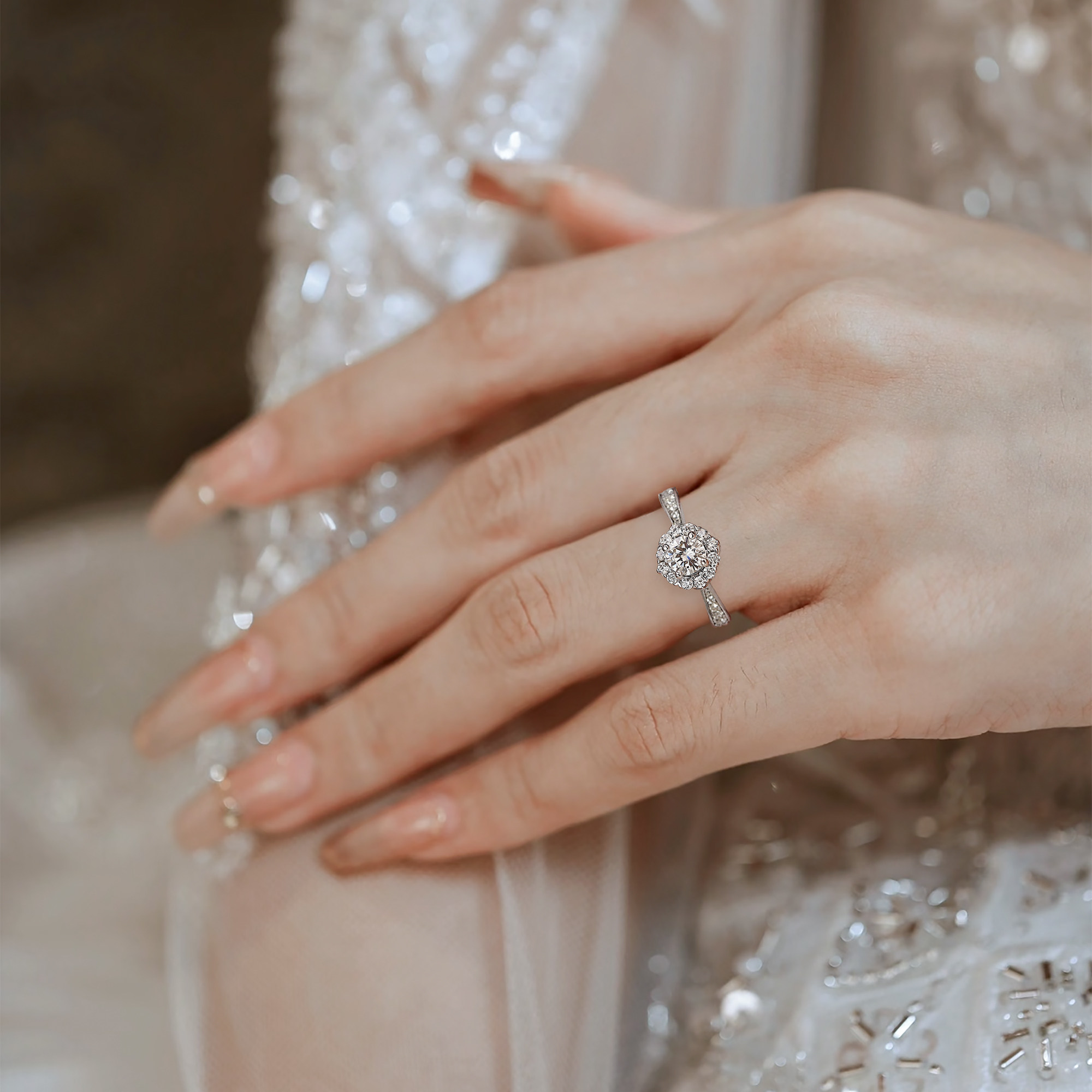 IDO Forever cultivation diamond ring Cannuo Star