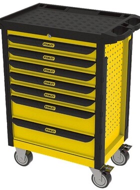 促销STANLEY史丹利工具车 7抽屉多功能工具车 工具箱 93-712-23
