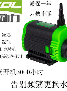 12v小水泵抽水家用型220V潜水自吸微型全自动高扬程水钻机泵专用