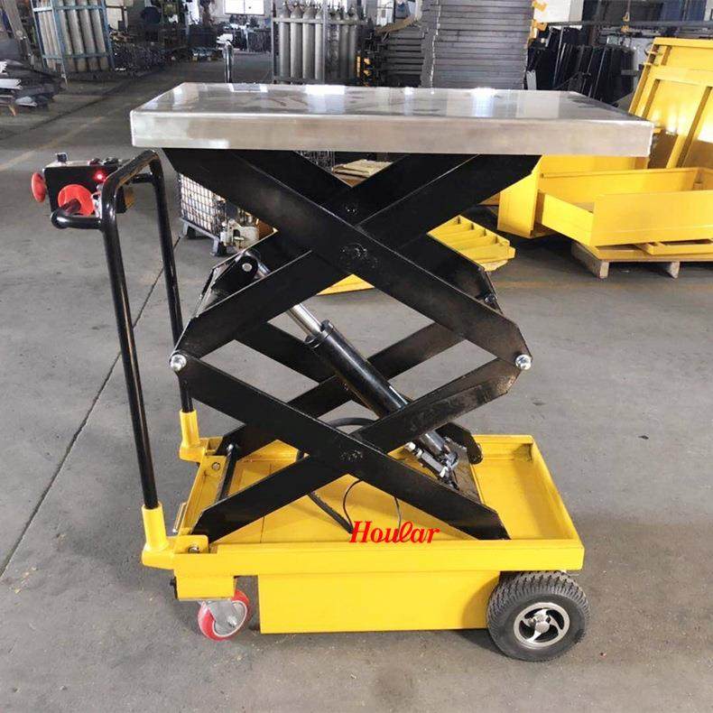 304不锈钢电动升降平台1吨升降机SUS剪叉式液压升降平台食品工厂,淘宝优惠券,粉丝福利购,淘宝优惠卷