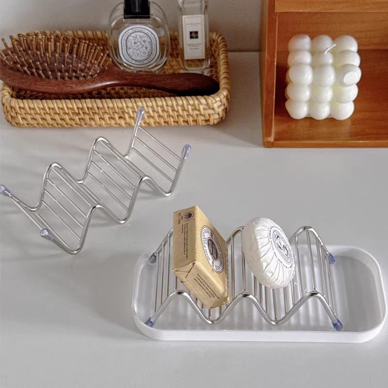 不锈钢肥皂架肥皂盒沥水香皂盒新款家用置物架卫生间肥皂托洗手CH,淘宝优惠券,粉丝福利购,淘宝优惠卷