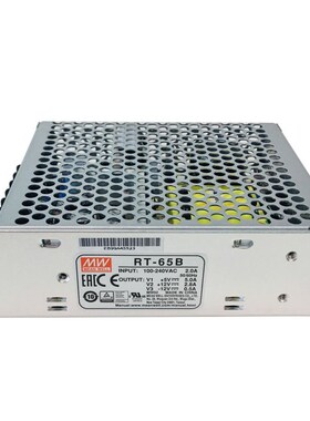 RT-65B明纬开关电源三组输出5V/+12V/-12V三路变压器50/85A/B/C/D