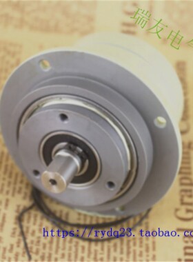 磁粉离合器微型2N.m双出轴0.2KG小型磁粉刹车器0.5KG电动机5N.m