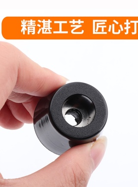 黑色环保橡胶脚垫家具桌椅防滑减震胶仪器机箱增高脚耐磨带垫片