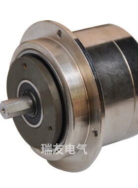 微型磁粉离合器5N.m小型双出轴刹车YSC-0.5KG磁粉电动机DC24V张力