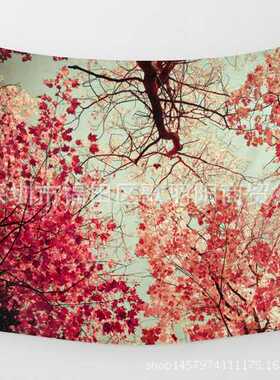2021欧式古典挂画 现代 简约 客厅风景画印花挂毯壁画装饰画 壁毯