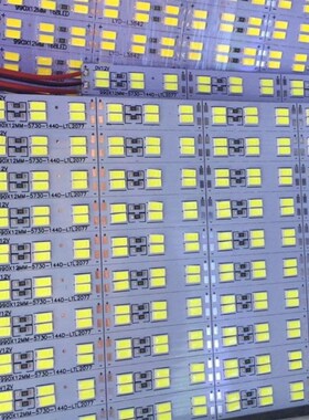 LED硬灯条12V5050 7020 8520 5630贴片24V超高亮展柜台灯箱灯带