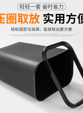 酒店宾馆卫生间无盖阻燃桶客房垃圾桶KTV网咖厨房垃圾桶可定logo