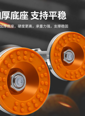 碳钢重型脚杯固定地脚螺丝调节脚带螺栓脚垫防震支撑脚设备调整座