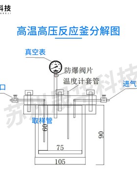 微型高温高压反应釜/磁力搅拌通气釜/水热合成反应釜/加氢釜定做