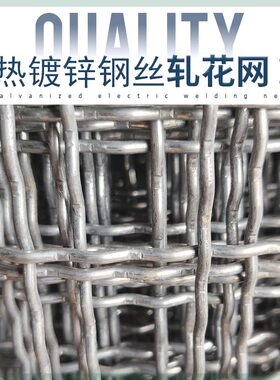 热浸镀锌钢丝网铁网格网编织网筛网羊床狗养殖网防锈网格加粗防护